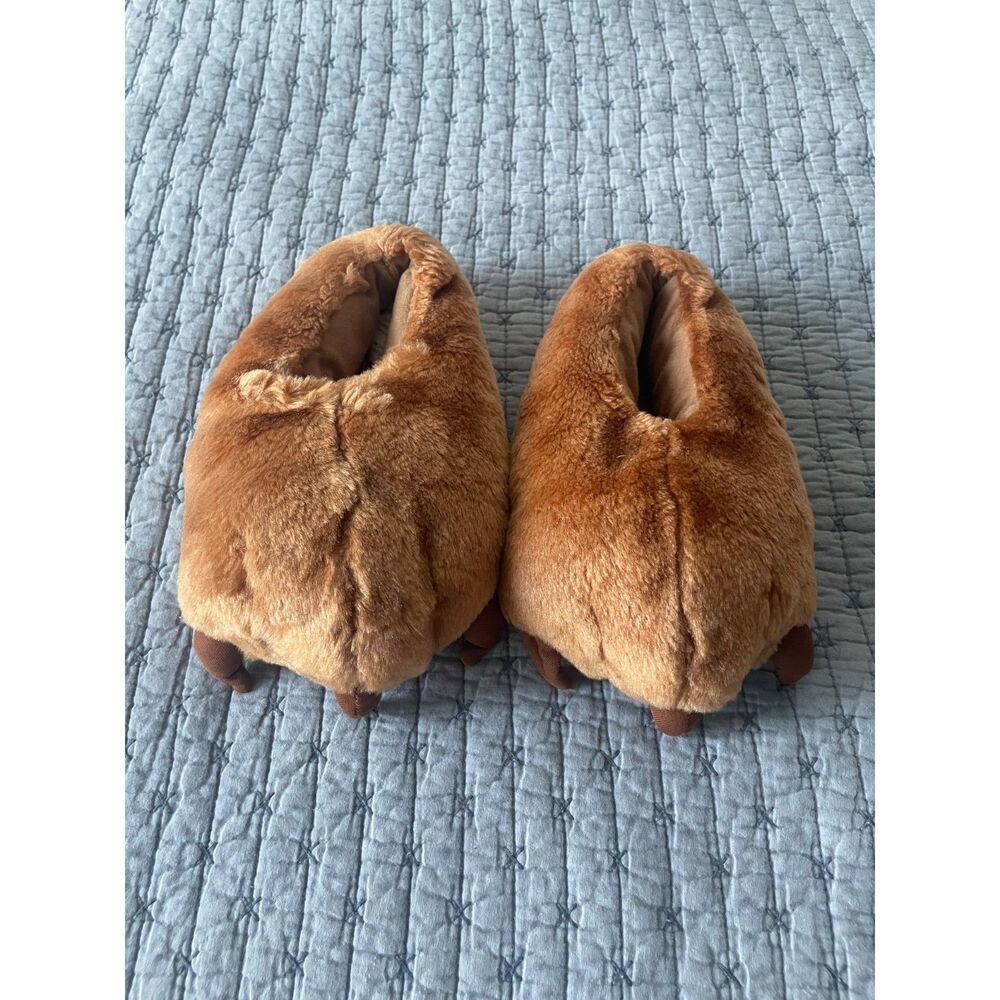 Vintage Disney Beast slippers Age 6 7 Beauty and the Beast claw shoes